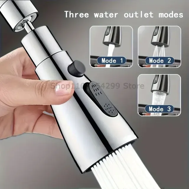 Extendable 360° Kitchen Faucet Extender 3