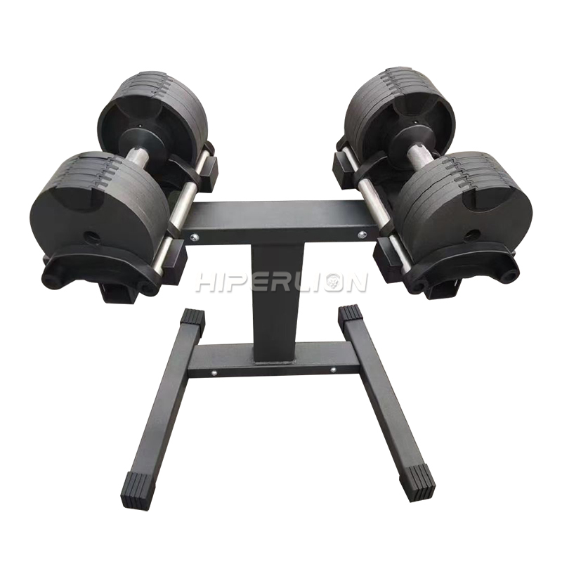 Adjustable Dumbbell Set 20kg with Stand