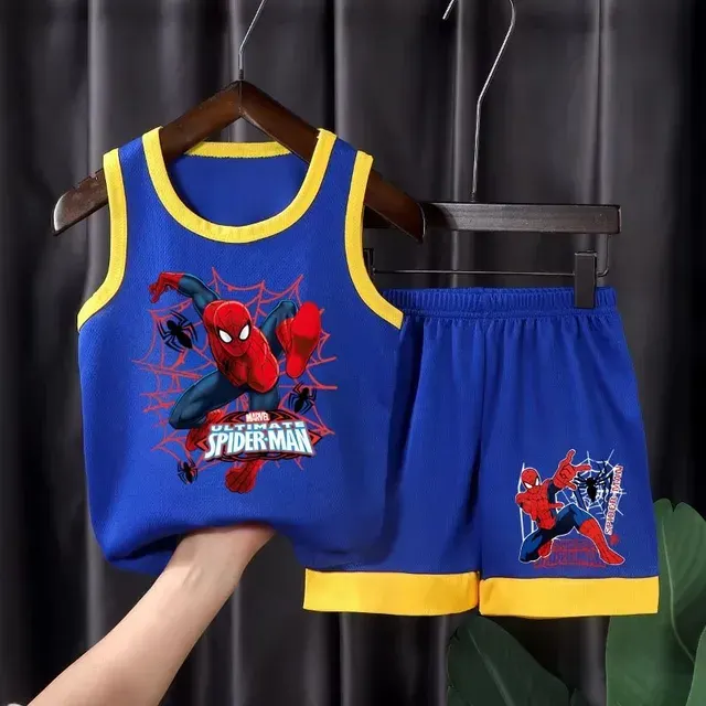 Ärmelloses Jungen-Westen-Set mit Shorts 3