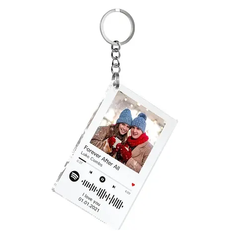 Music Photo Keychain