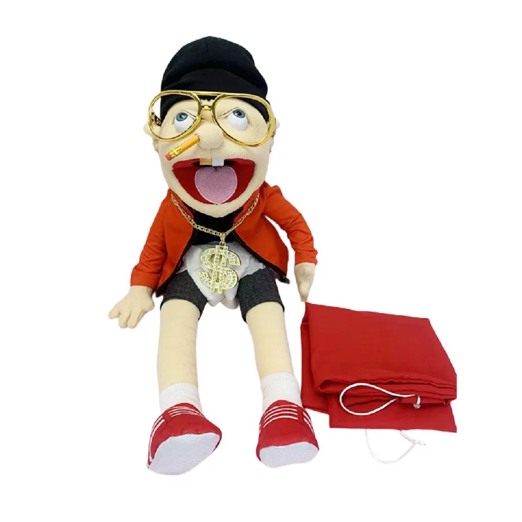 Jeffy Plush Hand Puppet, Zombie Boy Figure 4