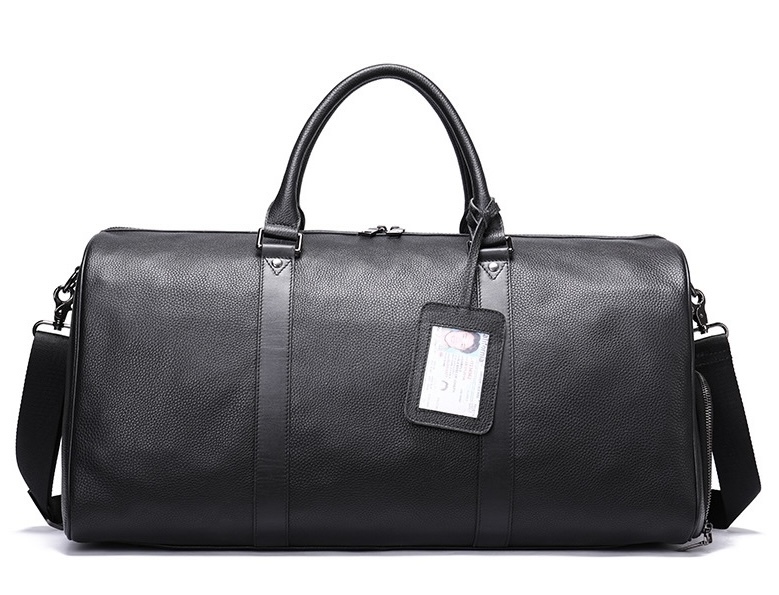 Vintage Men's Genuine Leather Duffle Bag 3