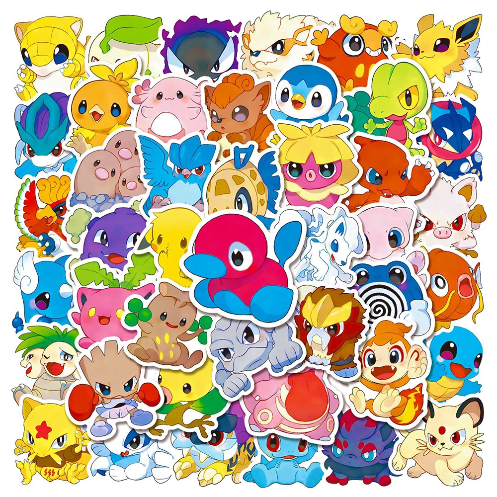Cute Anime Cartoon Sticker Pack 2