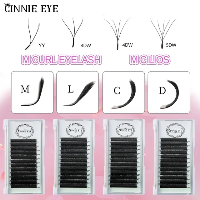 Natural Hair Lash Fans 7mm Volume 2
