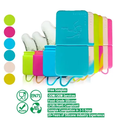 Silicone Facial Ice Roller with Gua Sha