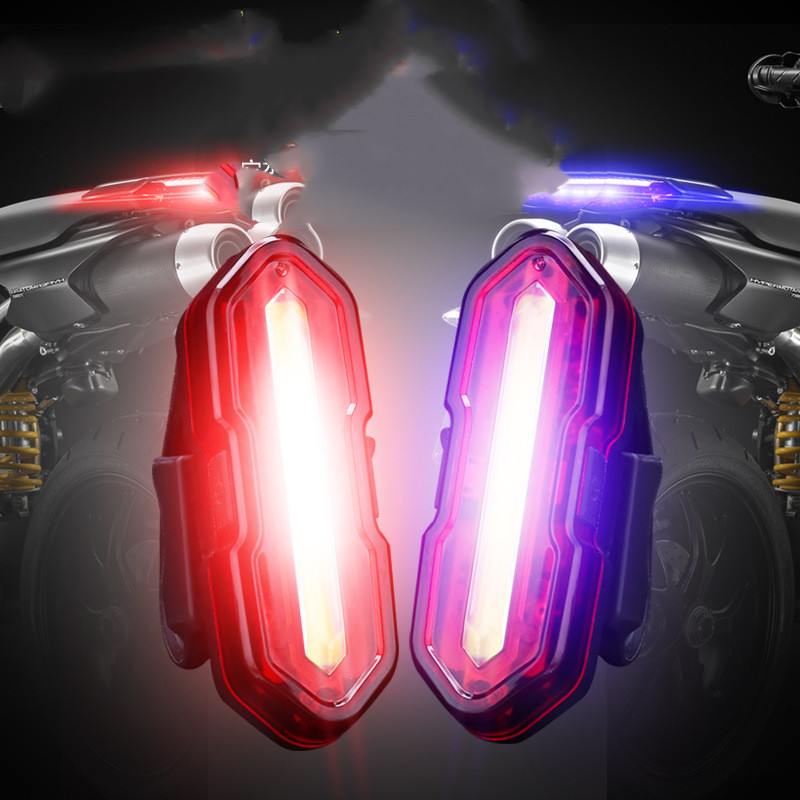 Cycling Tail Light Highlighting USB Bicycle Accessories Night