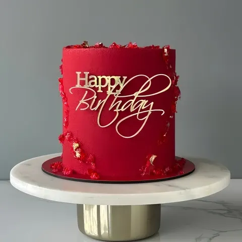 Acrylic Cake Topper