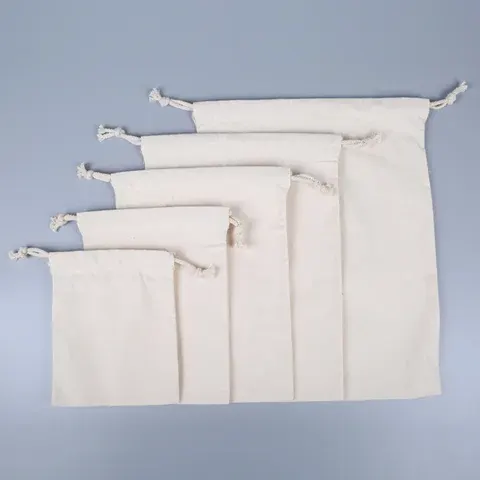 Cotton Drawstring Pouch