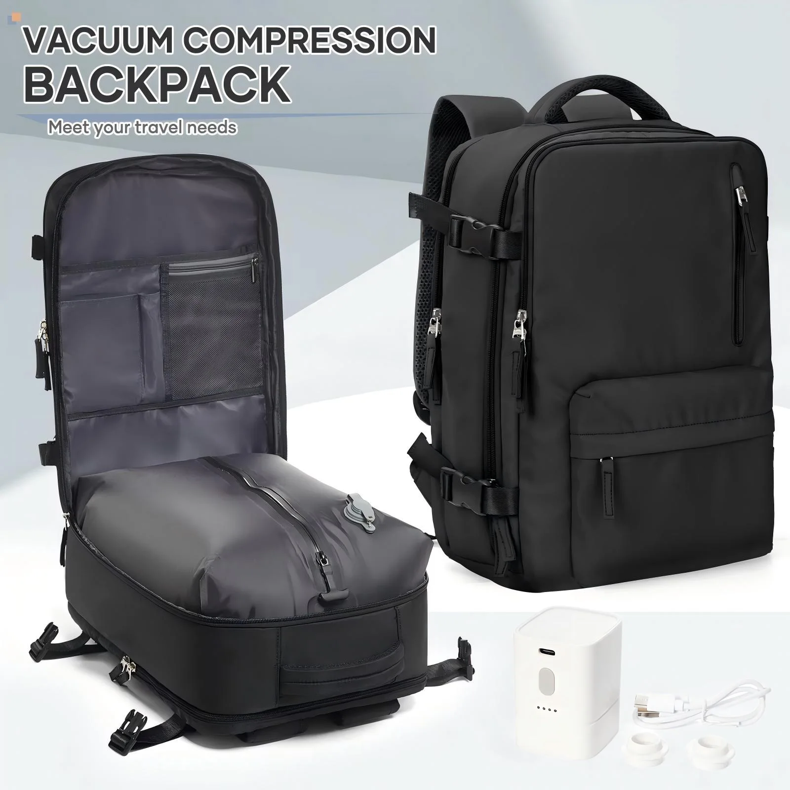 Easyjet Kabinentasche 45 x 36 20 Vakuum-Reiserucksack Handgepäck
