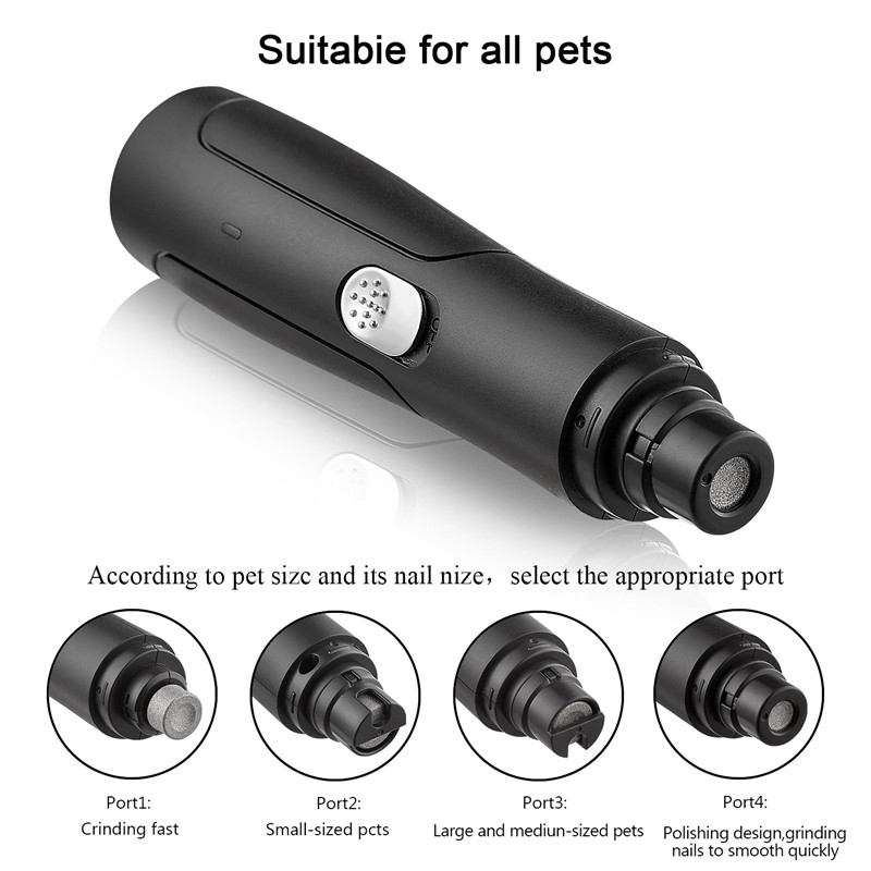 Rechargeable USB Pet Automatic Dog Nail Grinder Animal