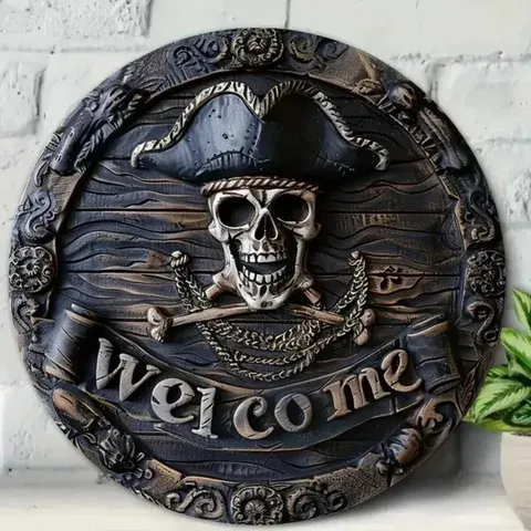 Halloween-Türschild