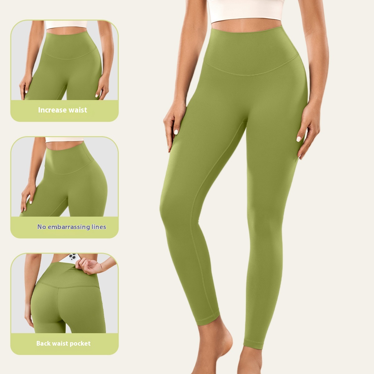 Slim Fit Fitness Pants with Pocket