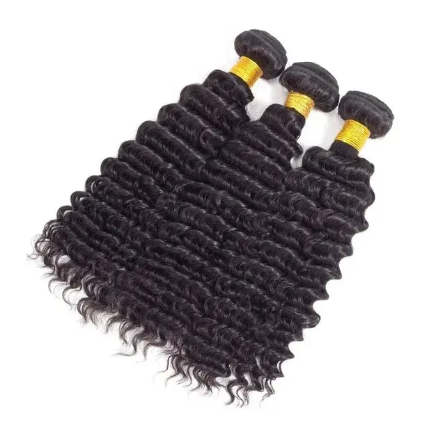 Deep Wave Human Hair Bundles 3