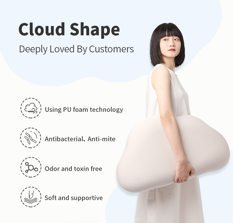 U-Shaped Cat Memory Foam Pillow 3