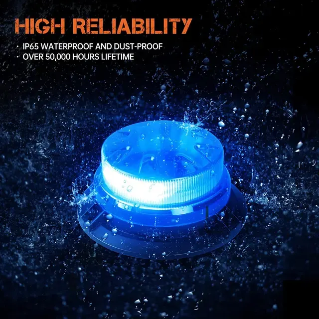 Magnetic Hazard Warning Light 4