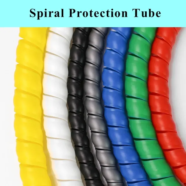Spiral Cable Wrap Tubing, 8–25 mm 2