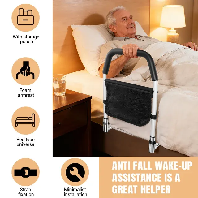 Bed Rail Grab Bar 2