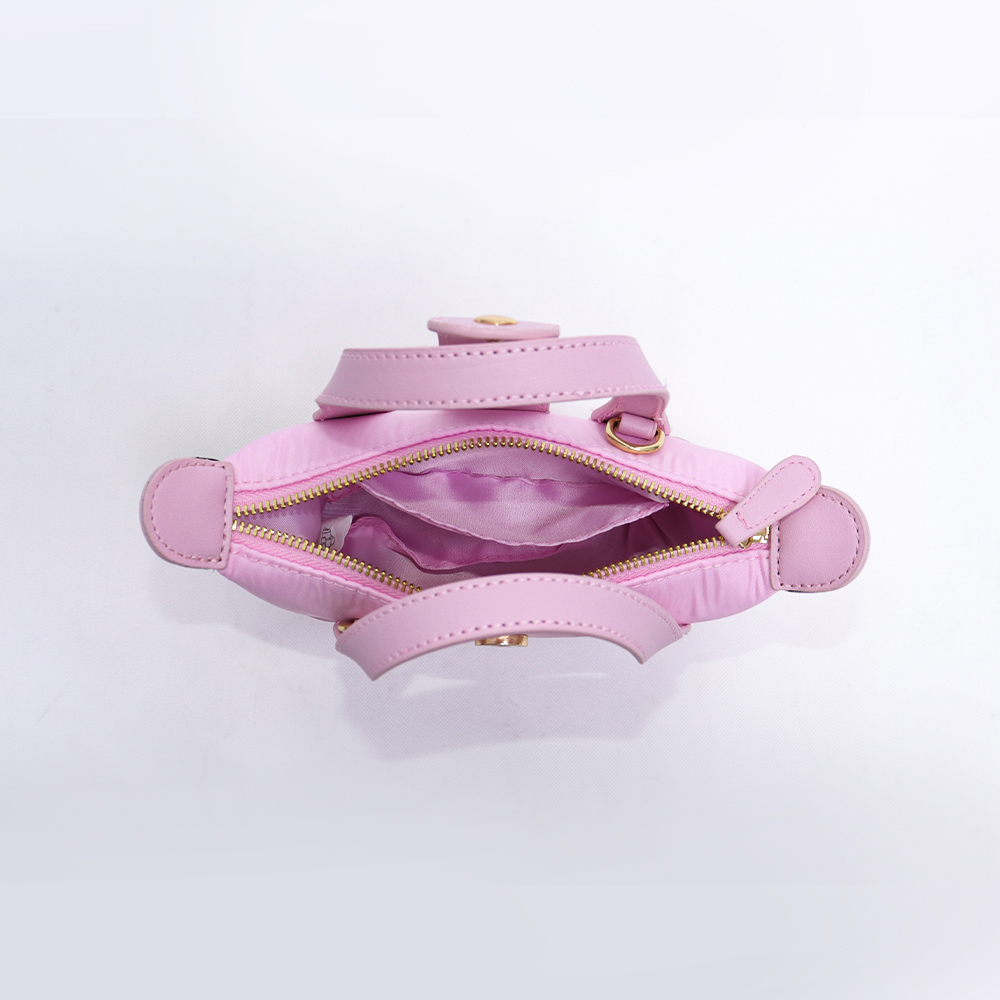 Waterproof Nylon Crossbody Bag with Mini Tote Design 3