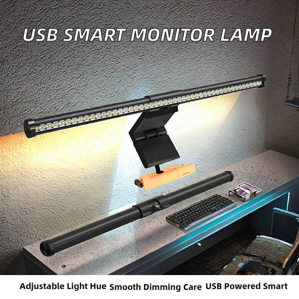 USB LED Monitor Light Bar Stepless Dimming 4