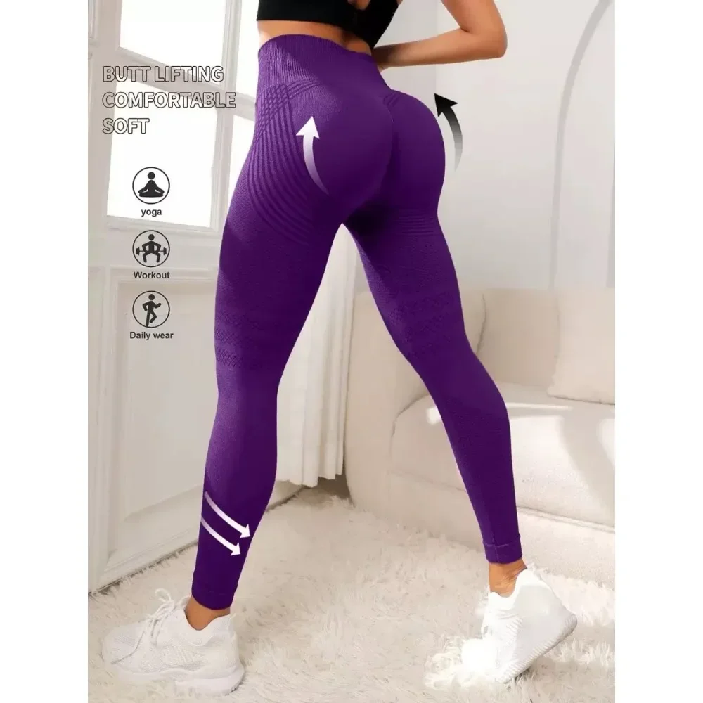 Slimove Cellulite 3D-Leggings Hoch Taillierte Po-Lifting-Bauch-Trainingskontrolle Anti-Cellulite-Leggings für