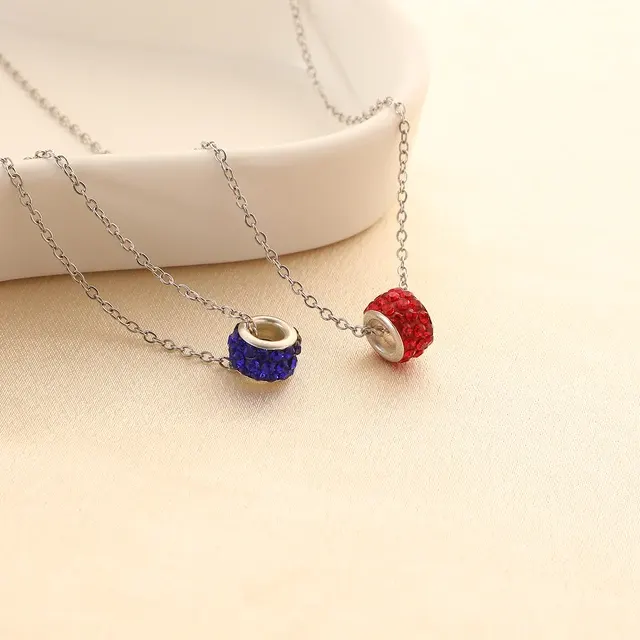 Waterproof Rhinestone Necklace for Women 3
