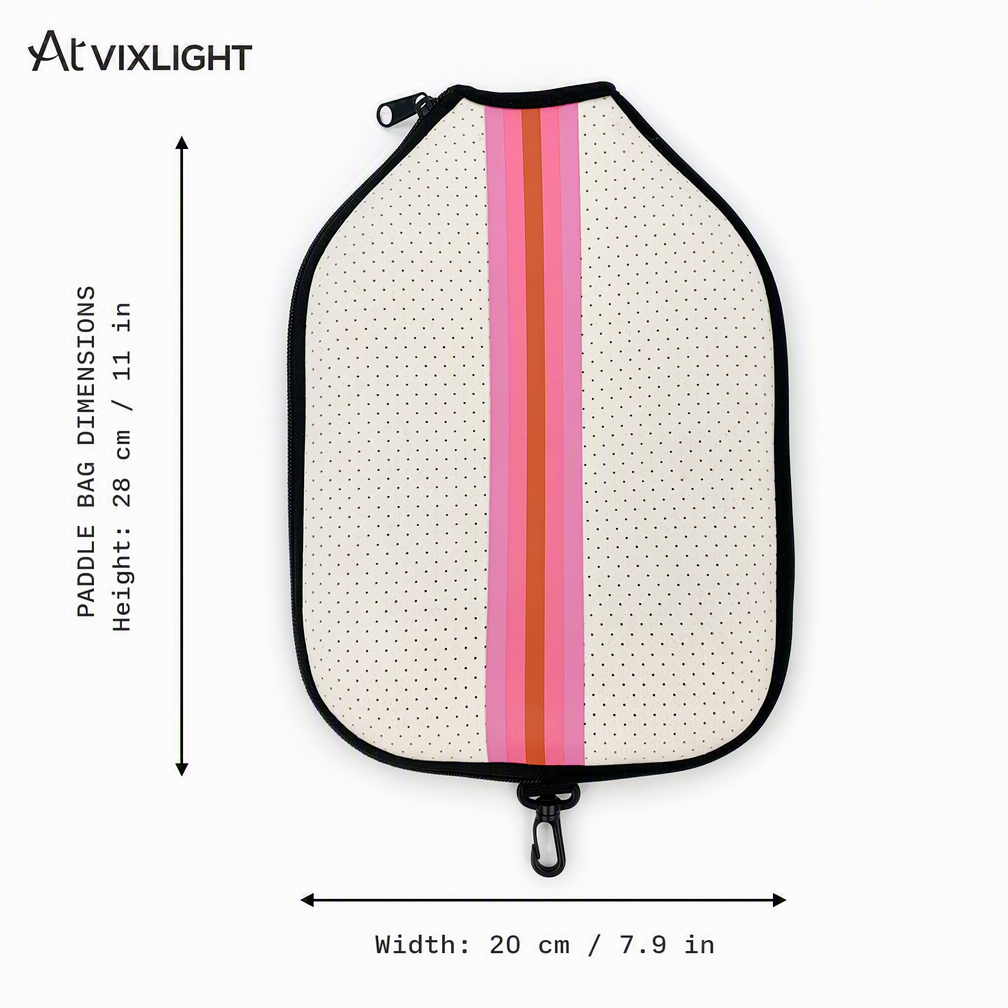 Ready Stock Pickleball Racket Case Striped Crossbody Sports 2