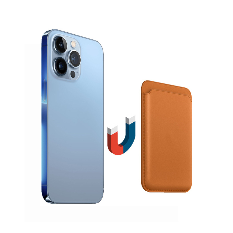 Magnetic Leather Phone Wallet Case 4
