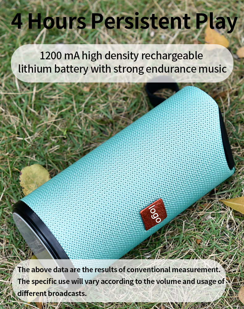 Fabric Wireless Outdoor Speaker Waterproof IPX6 BT Mini 2