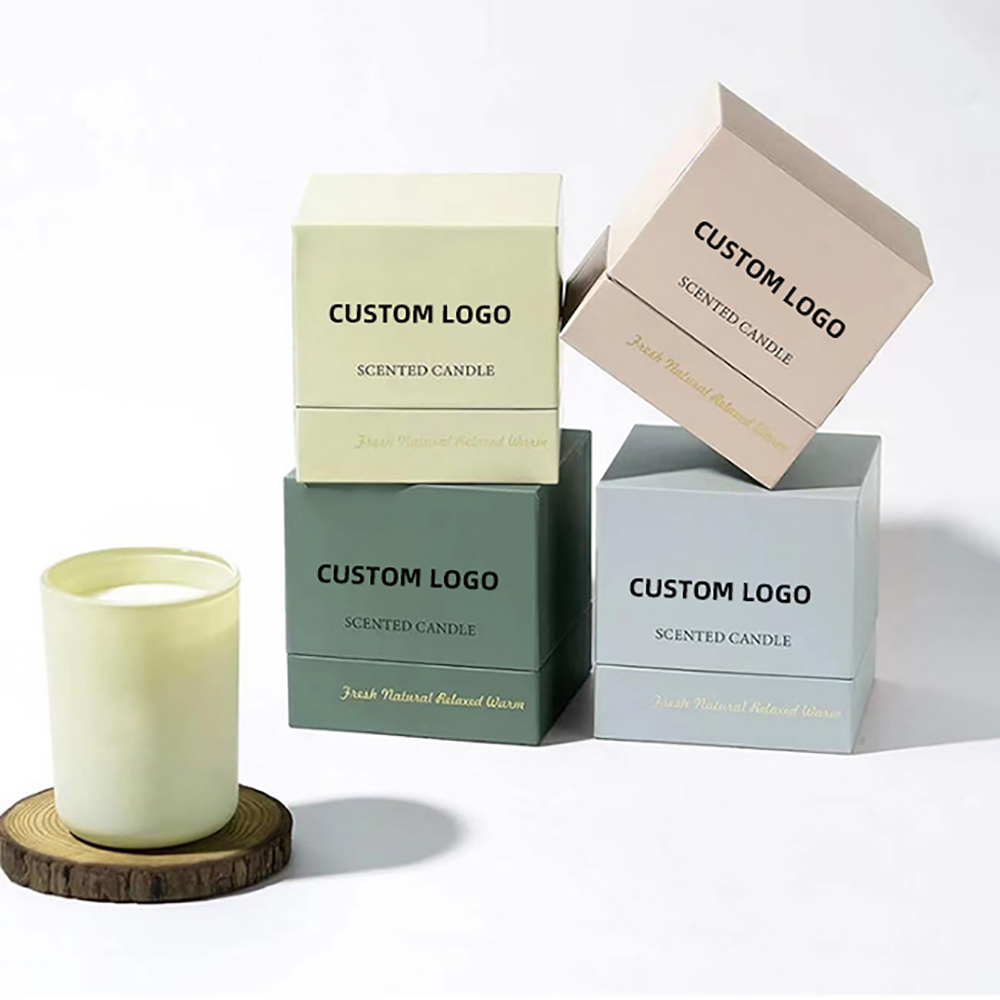High-quality Design Paper Boxes Packaging Recycled Candle Box 3