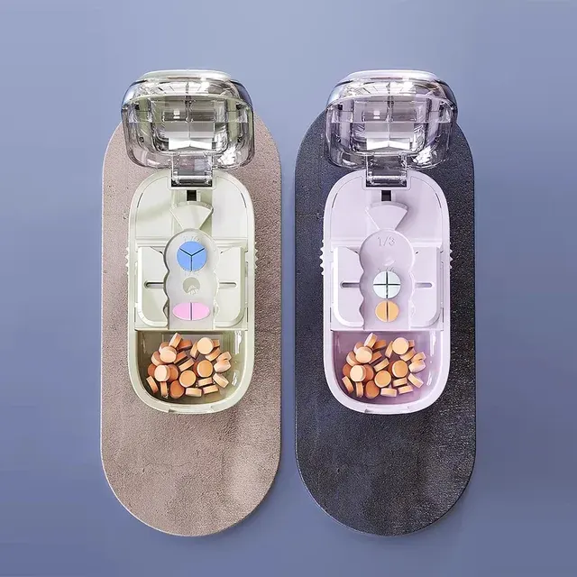 Portable Pill Cutter for Thirds and Quarters 2
