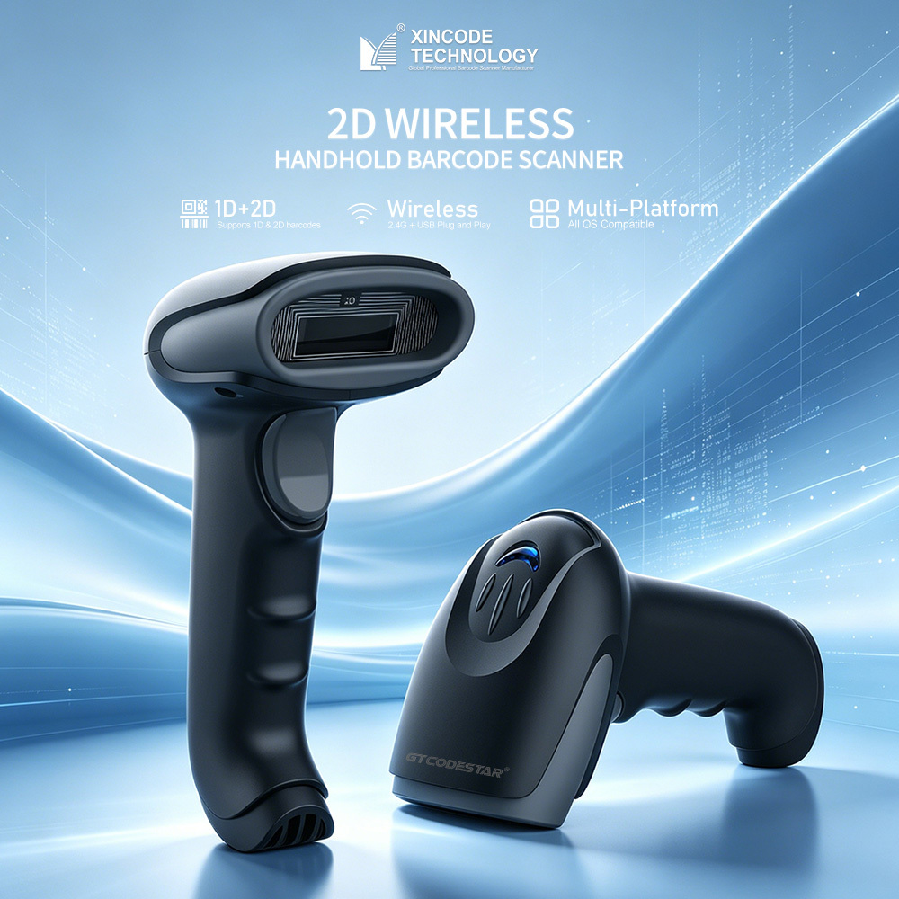 Long Range Bluetooth Handheld Barcode Scanner