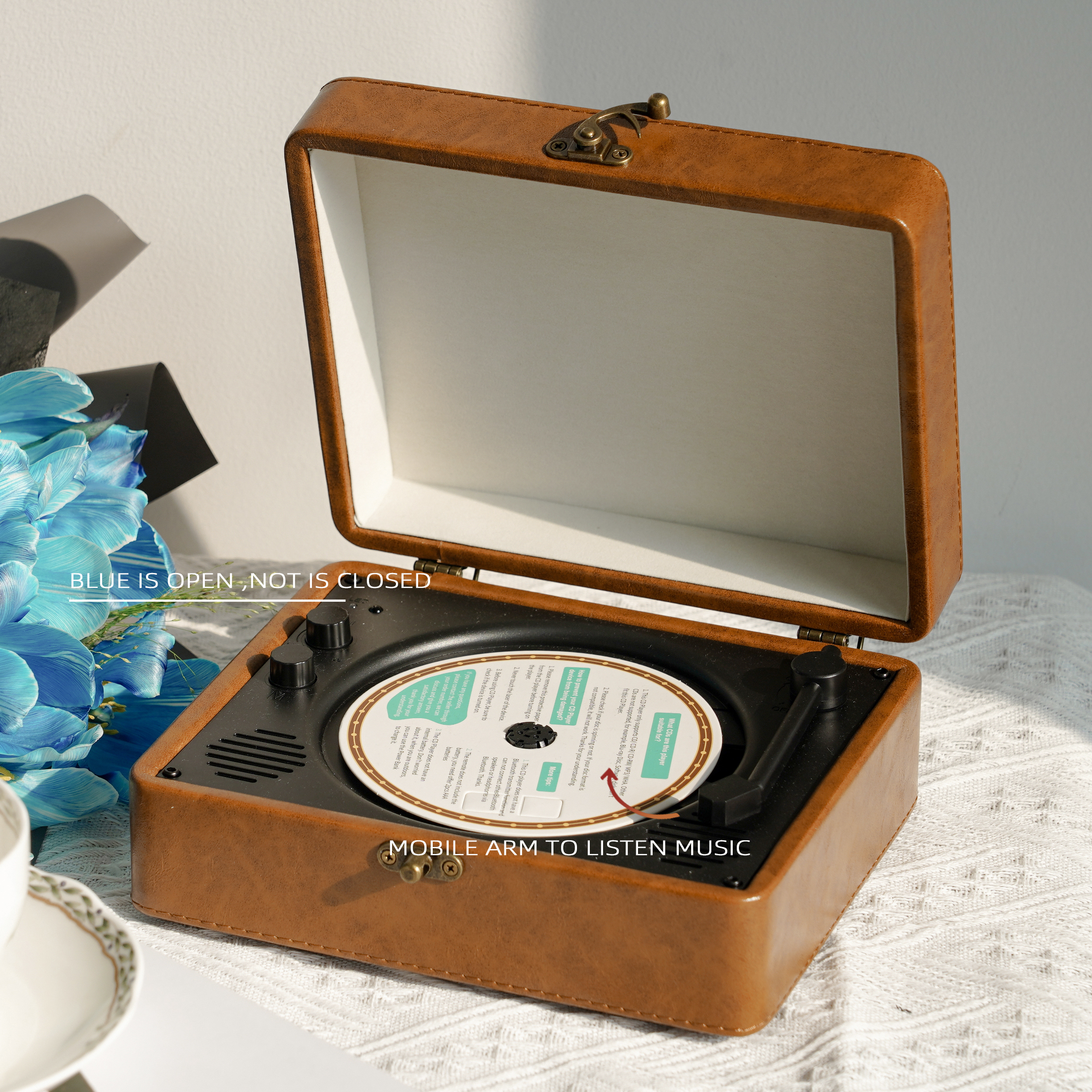 Portable Speaker Music Player With Remote Control Bluetooth