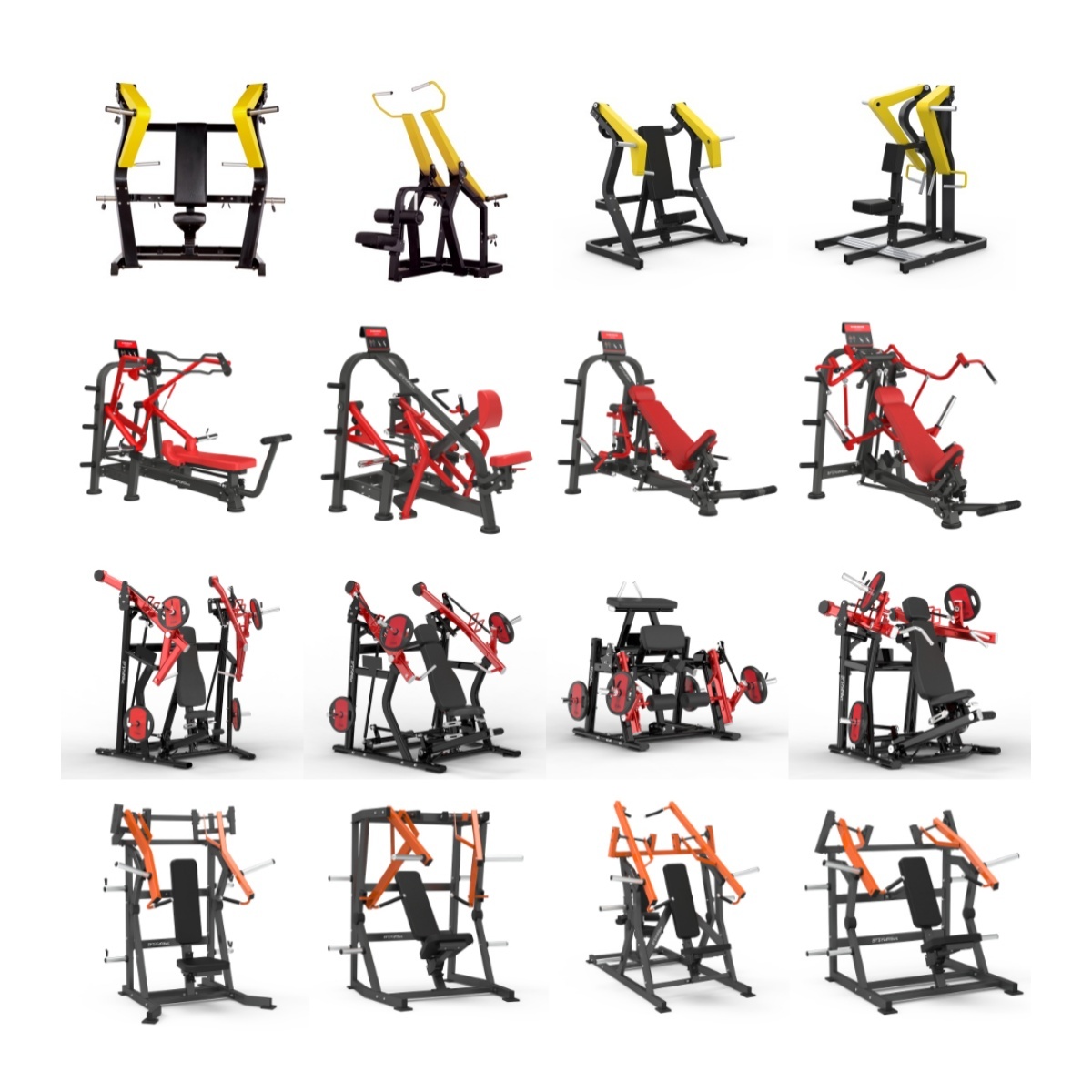 Komplettes Gewerbe-Fitnessstudio-Set für Hotels 2