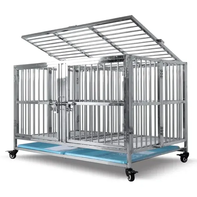Metall-Hundekäfig 1