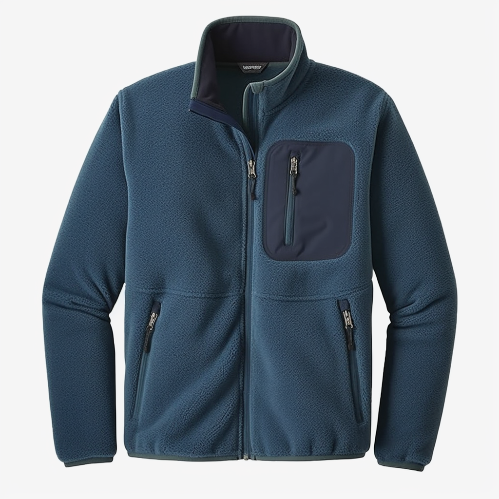 Patchwork Sherpa Fleece Jacket Stand Collar