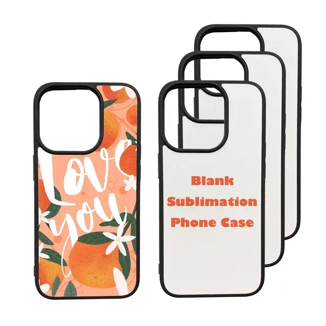 Sublimations-Handyhülle aus TPU mit Metallplatte 1