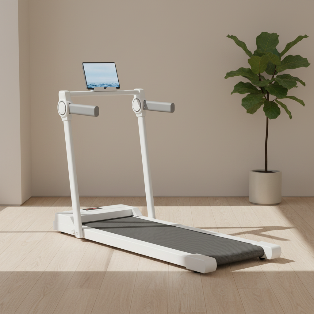 Faltbares Laufband für Home-Office, elektrisch 2