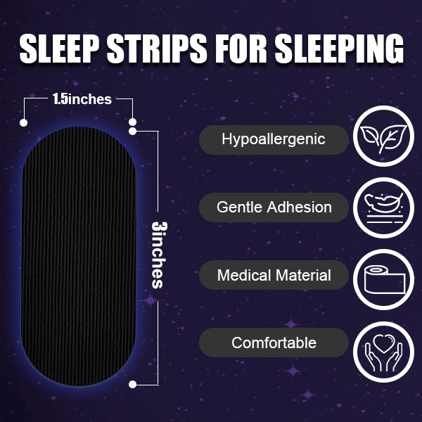 Scent Pain Free Removal Sleep Strips Mouth Tape 2