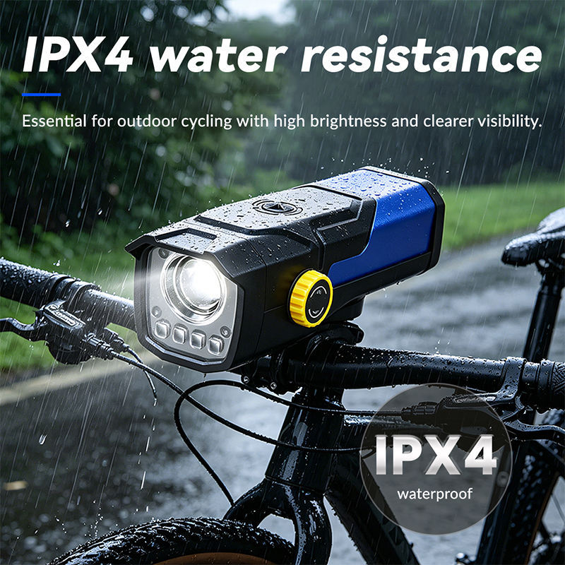 LED Fahrradlicht 400 Lumen USB Frontlampe 4