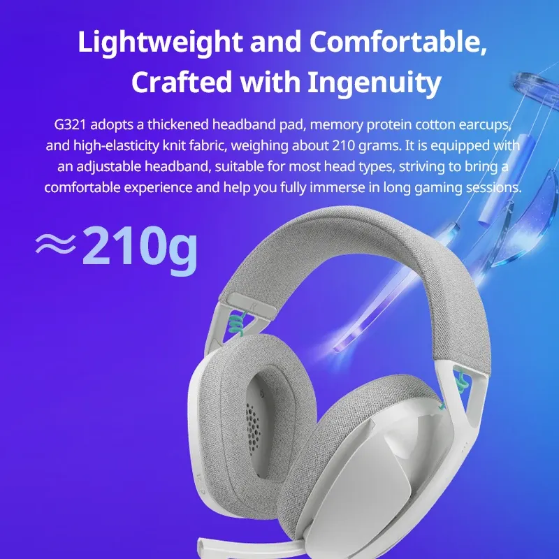 Wireless 40mm Gaming Headset for PC 3