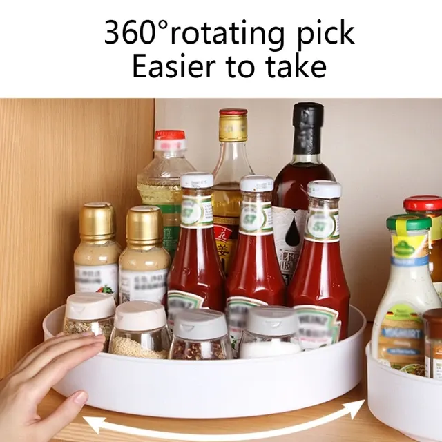 Rotating Turntable Tray 4