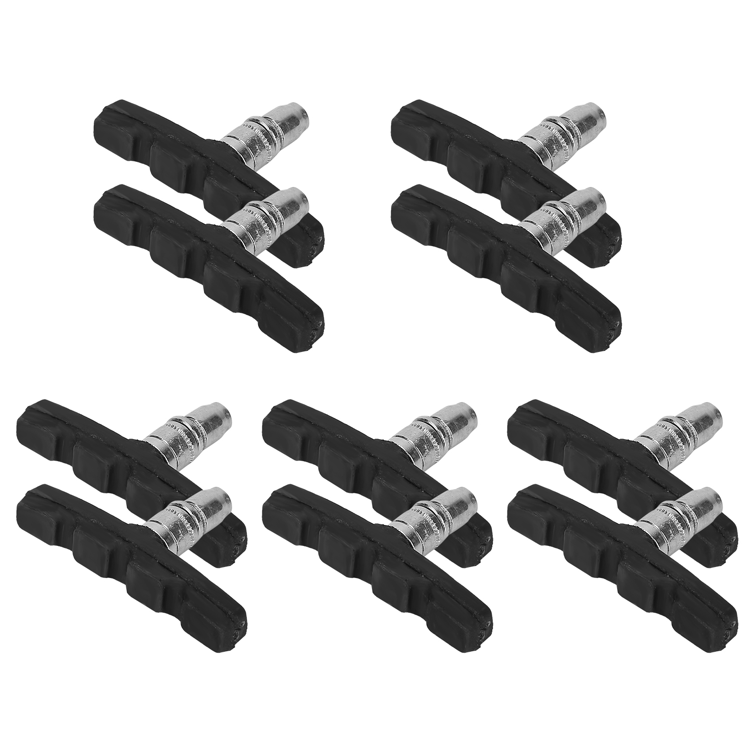 Fahrrad-V-Brake-Bremsschuhe, 5 Paar, 70 mm