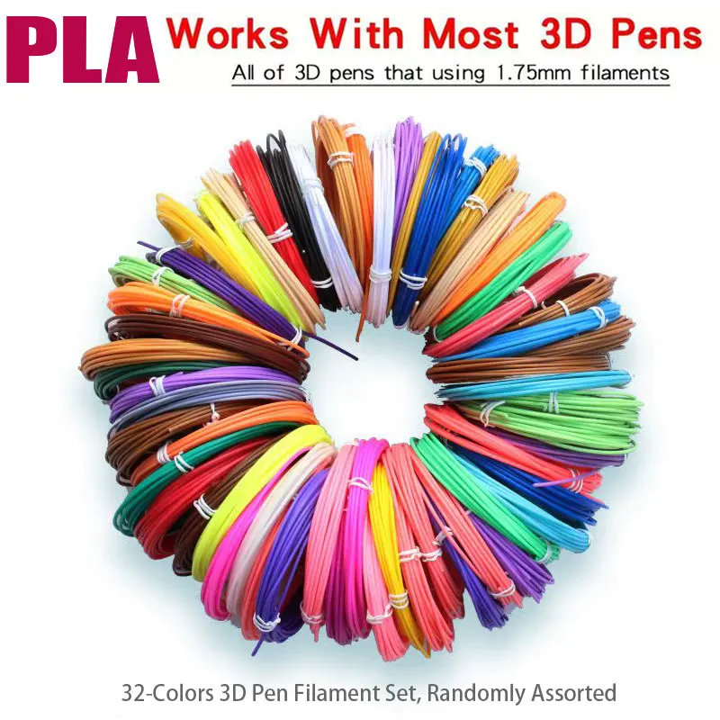 3D-Druckstift 3D PLA-Filament 1 75 mm 32 Farben