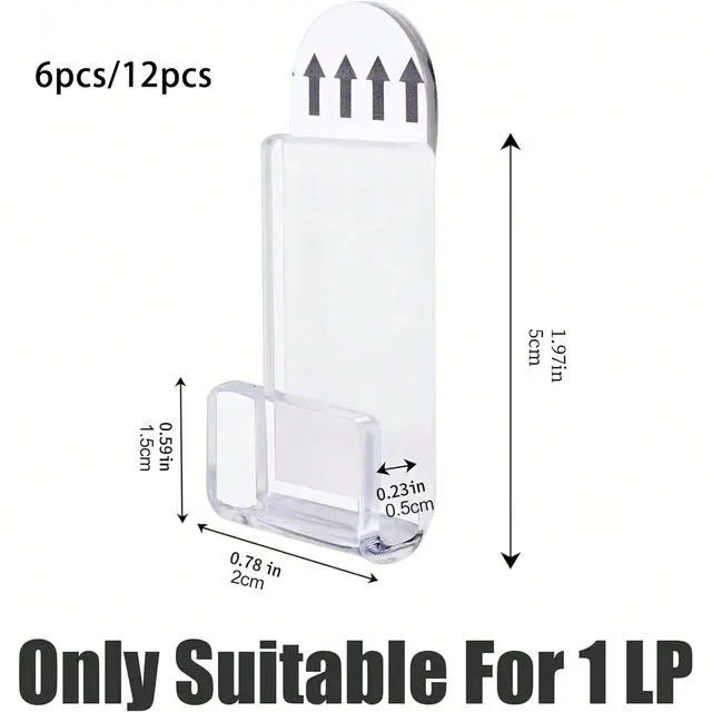 Acrylic Record Holder 4