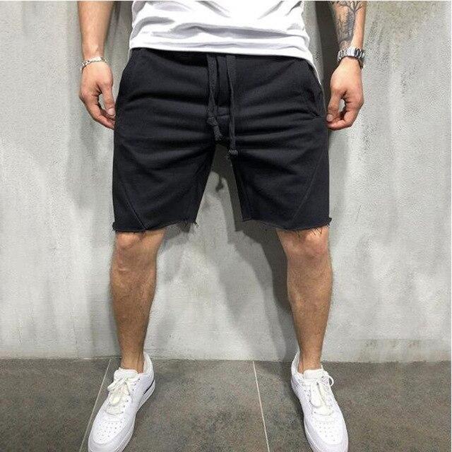 Men's Solid Running Training Shorts