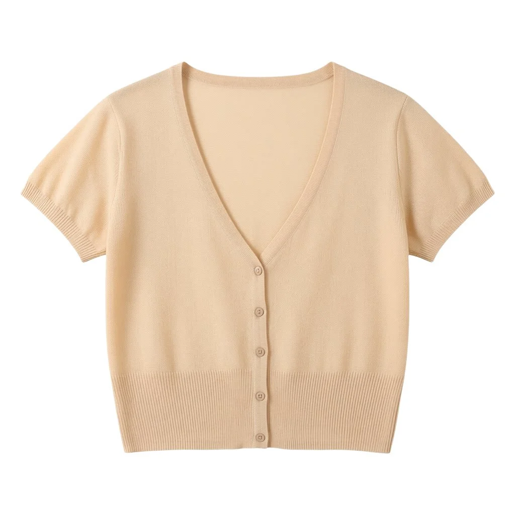 Korean Style Fashion Plus Size Gestellte Langarm Sommer 4