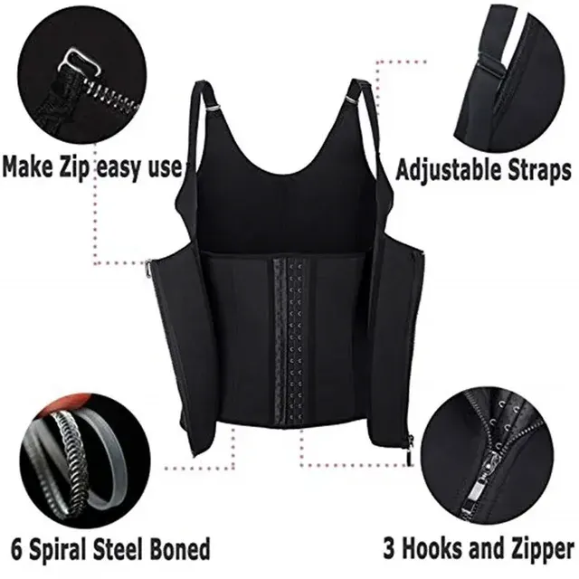 Sweat Waist Trainer Vest for Weight Loss 3