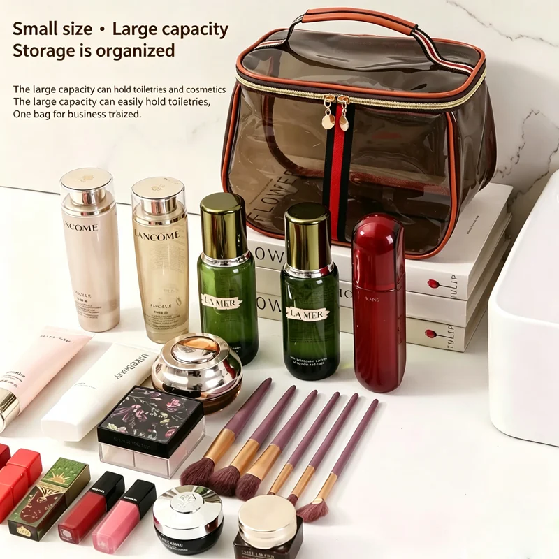 Transparent Waterproof PVC Toiletry Bag 4