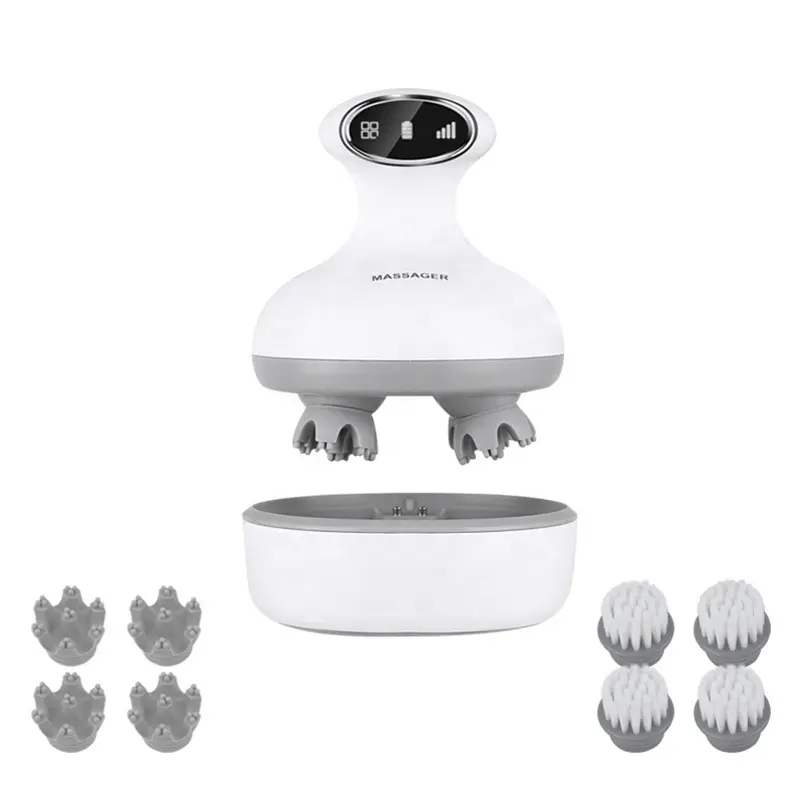 Electric Scalp Massager with 4 Heads