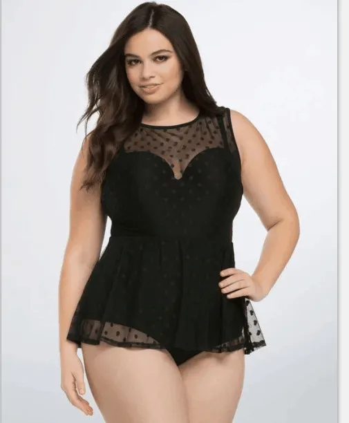 Badeanzug Plus Size 1